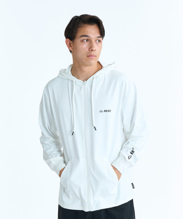 REEF LOGO ZIP RASH PARKA ジップラッシュガード 【2026年春夏モデル】