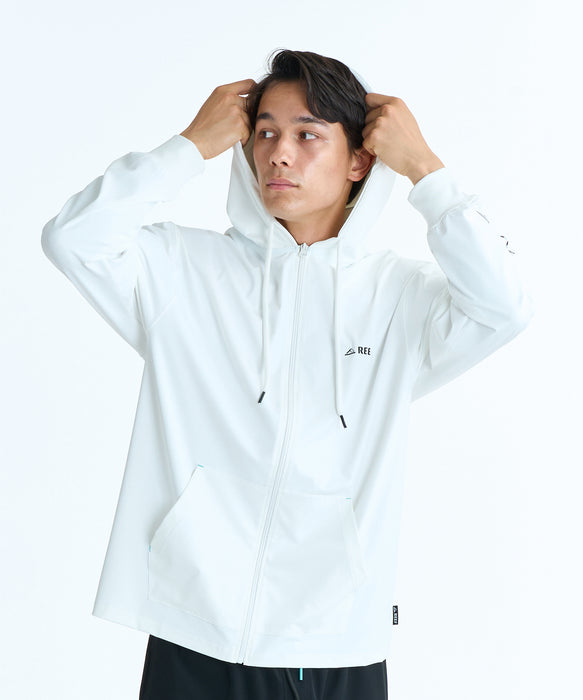 REEF LOGO ZIP RASH PARKA ジップラッシュガード 【2026年春夏モデル】