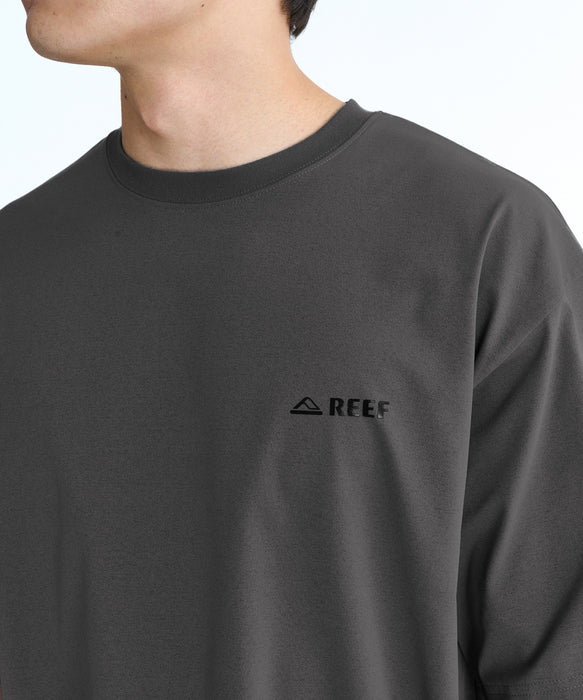 REEF 1POINT LOGO RASH SS T ラッシュTシャツ / セットアップ対応【2026年春夏モデル】