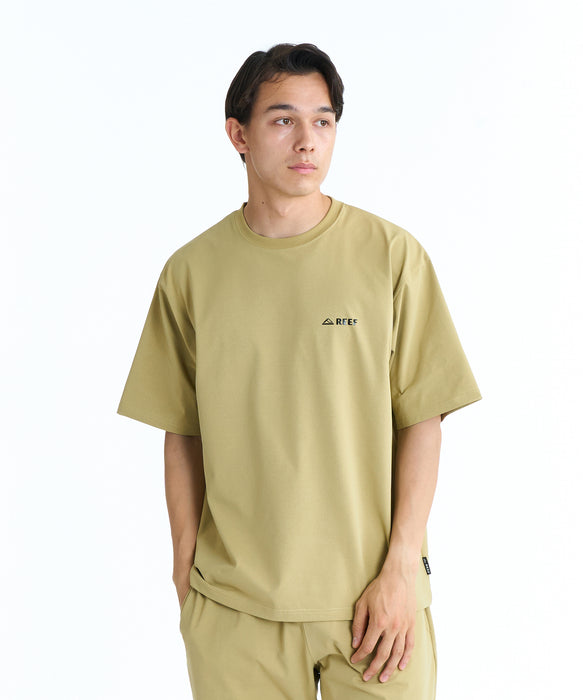 REEF 1POINT LOGO RASH SS T ラッシュTシャツ / セットアップ対応【2026年春夏モデル】