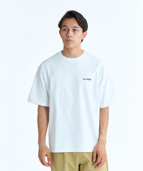 REEF 1POINT LOGO RASH SS T ラッシュTシャツ / セットアップ対応【2026年春夏モデル】