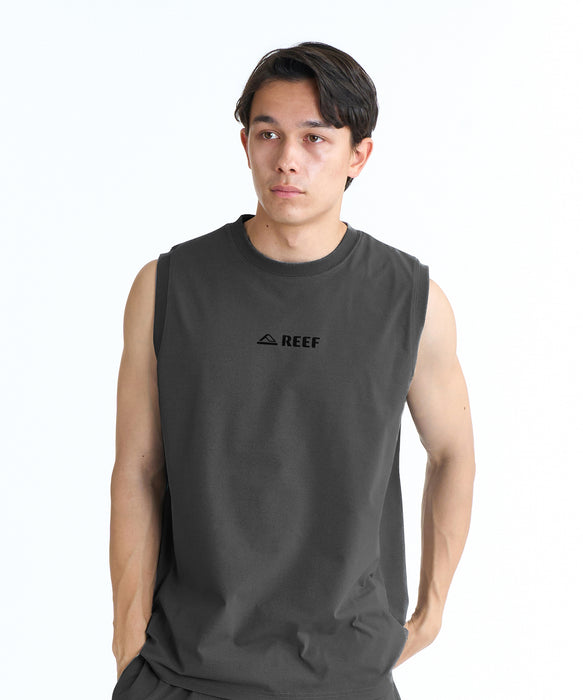 REEF 1POINT LOGO RASH TANK ラッシュタンクトップ / セットアップ対応【2026年春夏モデル】