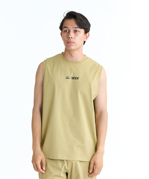 REEF 1POINT LOGO RASH TANK ラッシュタンクトップ / セットアップ対応【2026年春夏モデル】