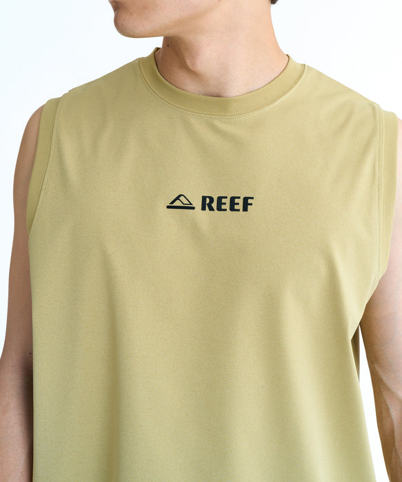 REEF 1POINT LOGO RASH TANK ラッシュタンクトップ / セットアップ対応【2026年春夏モデル】