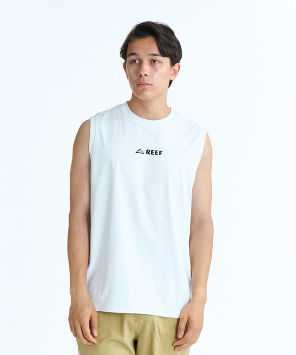 REEF 1POINT LOGO RASH TANK ラッシュタンクトップ / セットアップ対応【2026年春夏モデル】