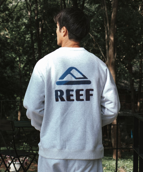 REEF メンズ VINTAGE WASH CREW ウォッシュドスウェットプルオーバー 【2026年秋冬モデル】