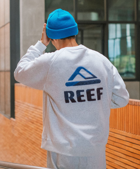 REEF メンズ VINTAGE WASH CREW ウォッシュドスウェットプルオーバー 【2026年秋冬モデル】
