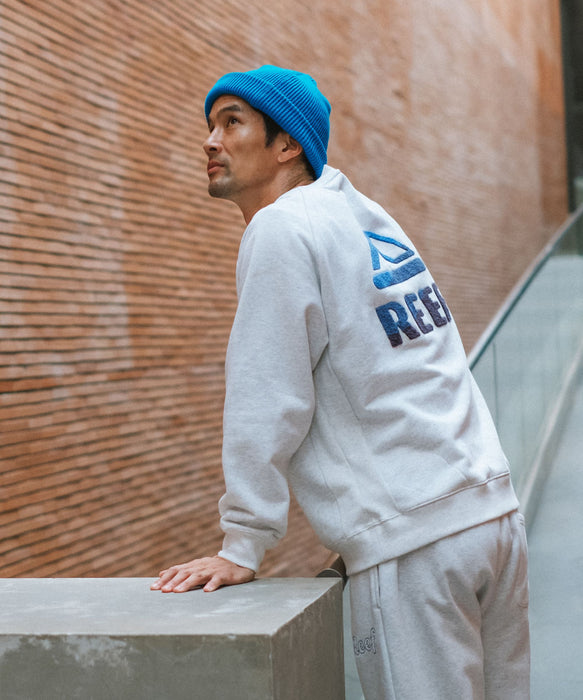 REEF メンズ VINTAGE WASH CREW ウォッシュドスウェットプルオーバー 【2026年秋冬モデル】