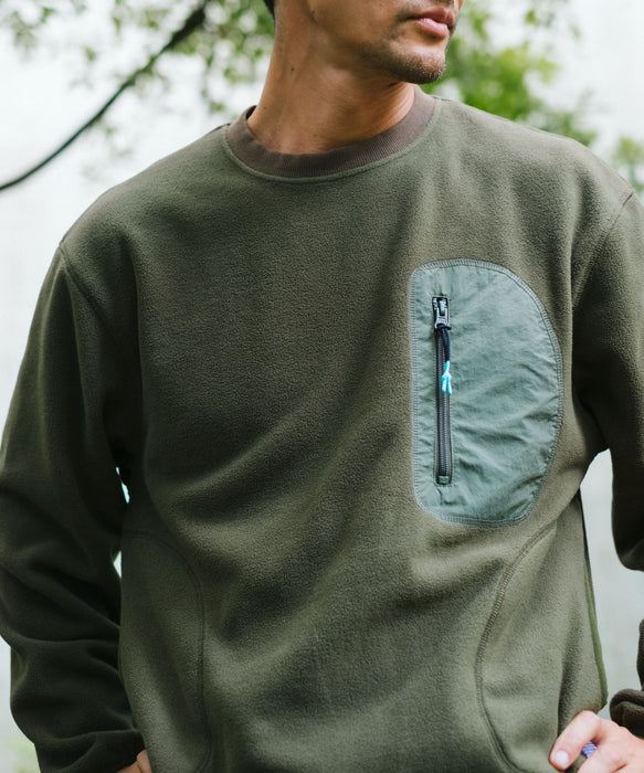 REEF メンズ ACTIVE FLEECE PULLOVER フリースプルオーバー /保温蓄熱 【2026年秋冬モデル】