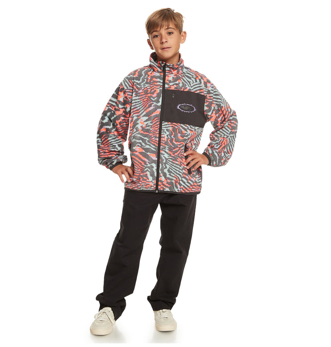 【OUTLET】Quiksilver RADICAL TIMES POLAR YOUTH キッズ フリースジャケット