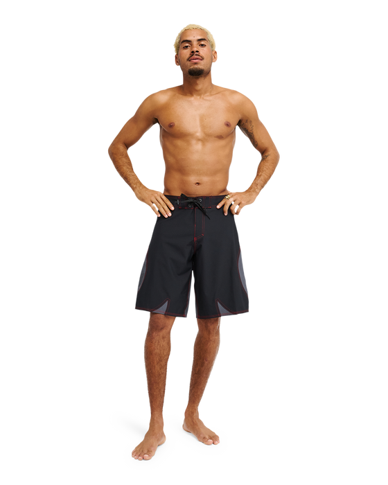 QUIKSILVER メンズ MERCURY TRIDENT 21 ボードショーツ フィットタイ 21インチ インナーショーツなしタイプ 4WAYストレッチ・撥水加工 <MERCURY COLLECTION>【2026年春夏モデル】