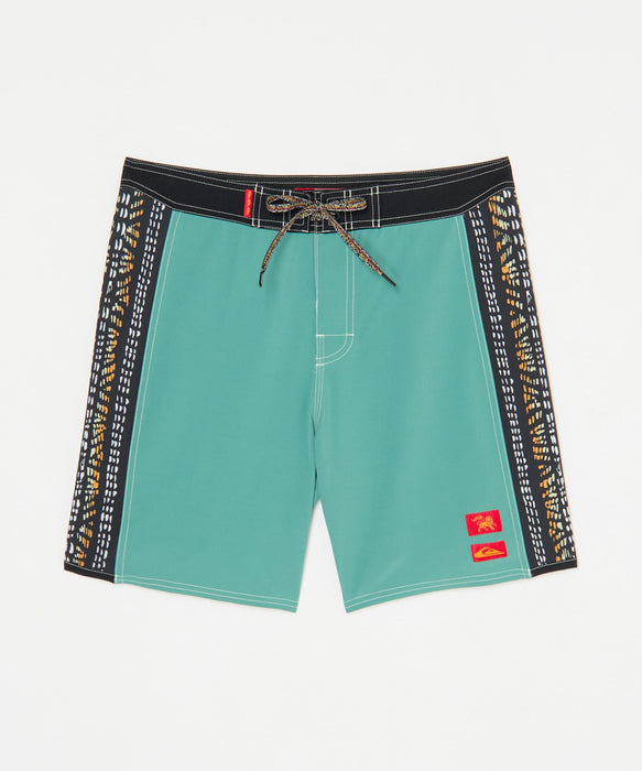 QUIKSILVER メンズ　QUIKSILVER X BOB MARLEY ZION ARCH 18 ボードショーツ 【2026年秋冬モデル】