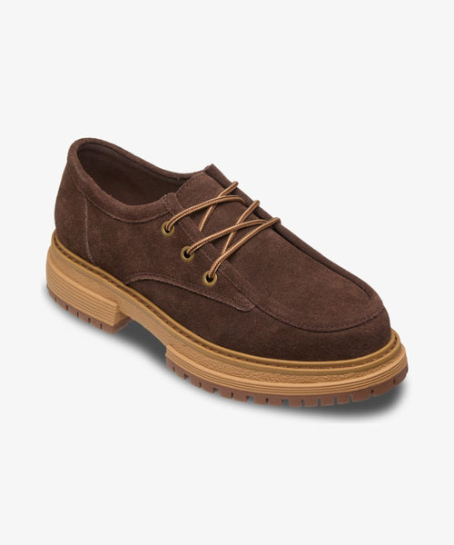 サントーニ　スエード モカシン シューズ　　26センチ　美品 ROXY WORK IT LOW スエードモカシンシューズ 【2026年秋冬モデル】