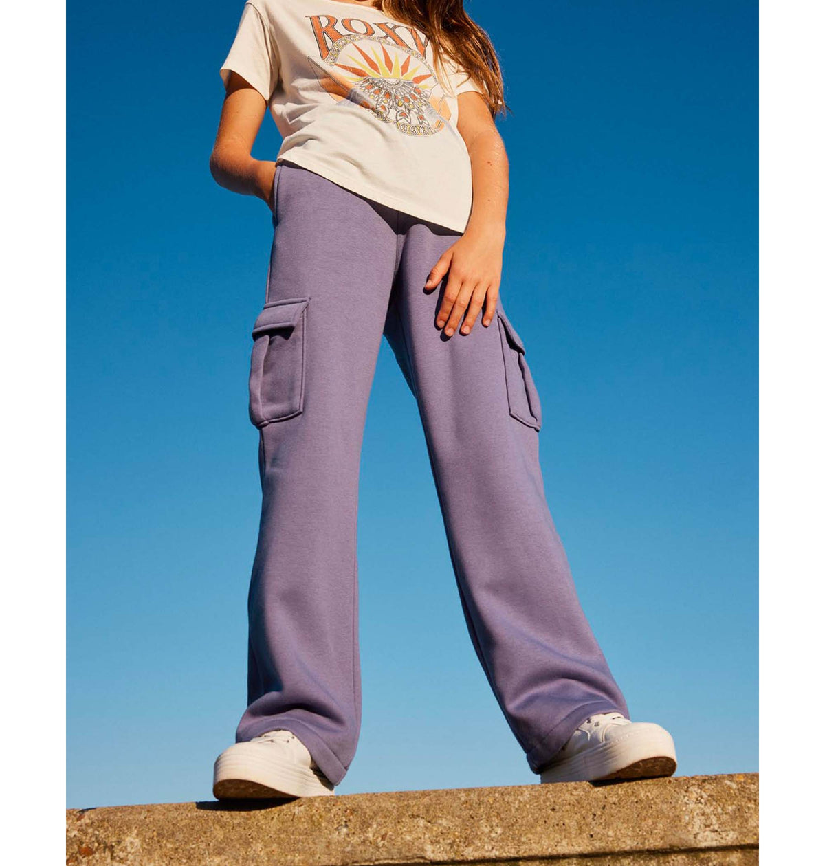 OUTLET】Roxy キッズ HIKE PANT RG カーゴパンツ