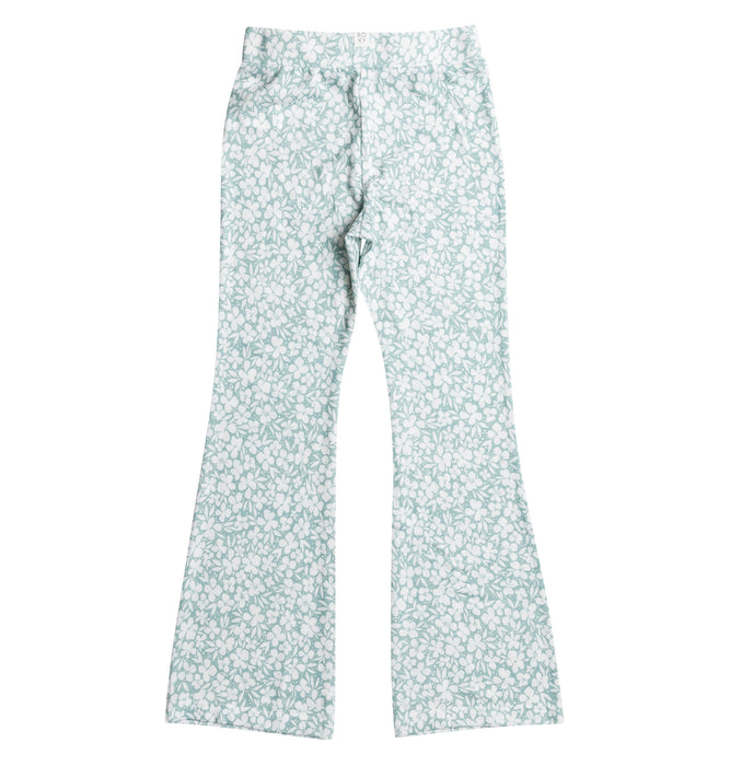 【OUTLET】Roxy キッズ GIRLS LIKE US 小花柄 ニットレギンス (100-150cm)