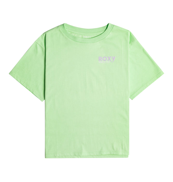 【BUY 2 20%OFF】【OUTLET】Roxy キッズ GONE TO CALIFORNIA Tシャツ (100-150cm)