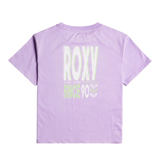 【BUY 2 20%OFF】【OUTLET】Roxy キッズ GONE TO CALIFORNIA Tシャツ (100-150cm)