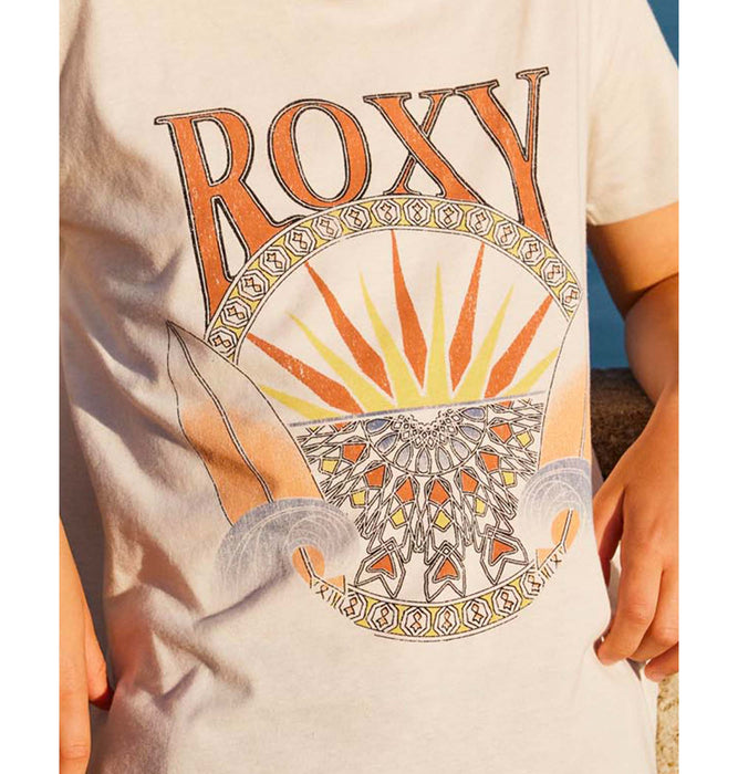 Roxy キッズ DAY AND NIGHT VINTAGE A Tシャツ