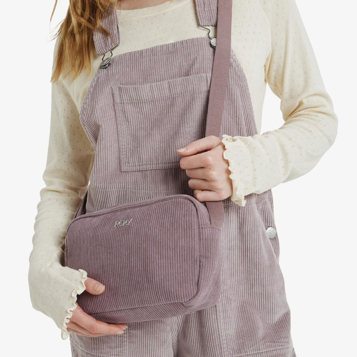 OUTLET】Roxy FEELING VIBES CROSSBODY ウィメンズ コーデュロイ