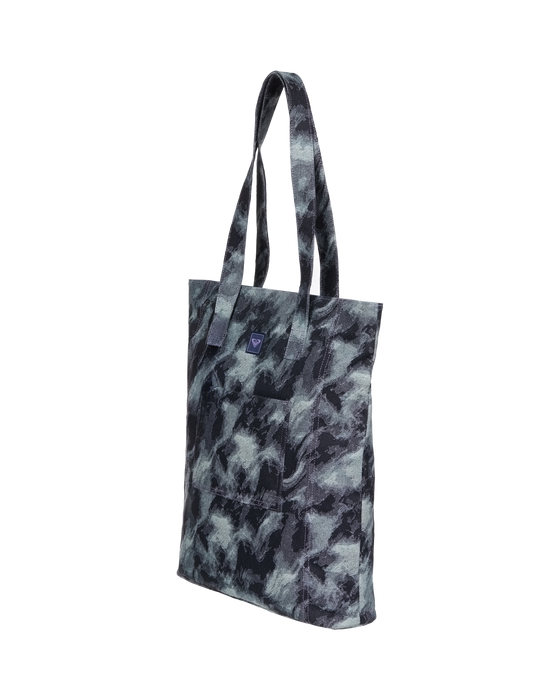 【オンラインストア・直営店限定】ROXY BECAUSE THE NIGHT TOTE ジャカードデニムトートバッグ 【2026年秋冬モデル】