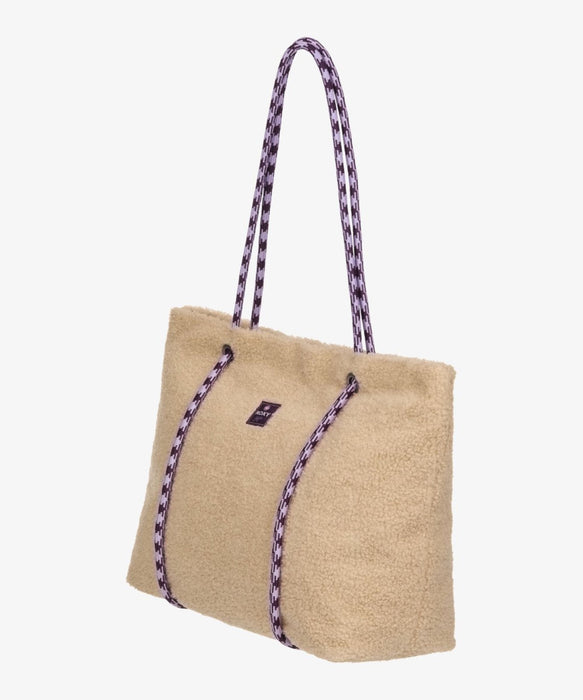 【オンラインストア・直営店限定】ROXY ELECTRIC FLOW SHERPA TOTE シープボアトートバッグ 【2026年秋冬モデル】