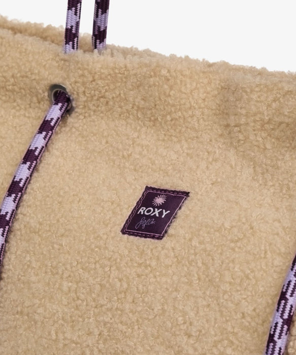 【オンラインストア・直営店限定】ROXY ELECTRIC FLOW SHERPA TOTE シープボアトートバッグ 【2026年秋冬モデル】