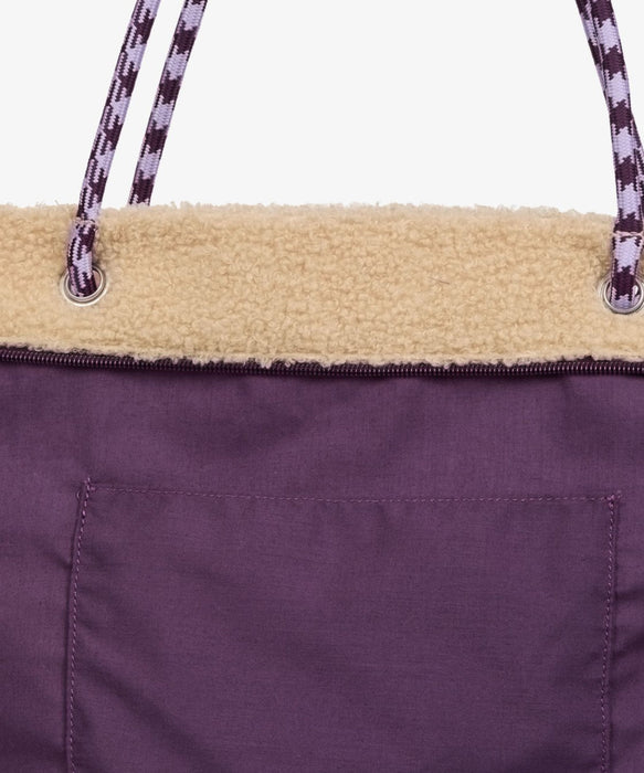 【オンラインストア・直営店限定】ROXY ELECTRIC FLOW SHERPA TOTE シープボアトートバッグ 【2026年秋冬モデル】