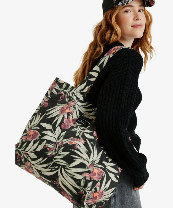 ROXY ANTI BAD VIBES トートバッグ