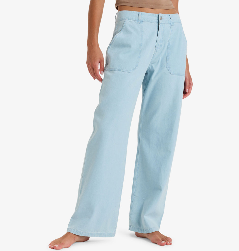 RHC サマー　5ポケット　デニム ブルー OUTLET】【オンラインストア・直営店限定】Roxy SEASIDE VIEW REGULAR