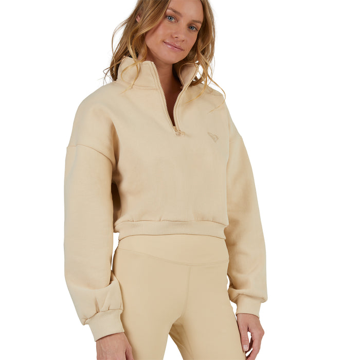 【Kelia Active Collection】Roxy HALF ZIP CROP