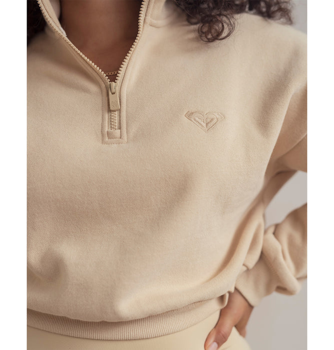 【Kelia Active Collection】Roxy HALF ZIP CROP