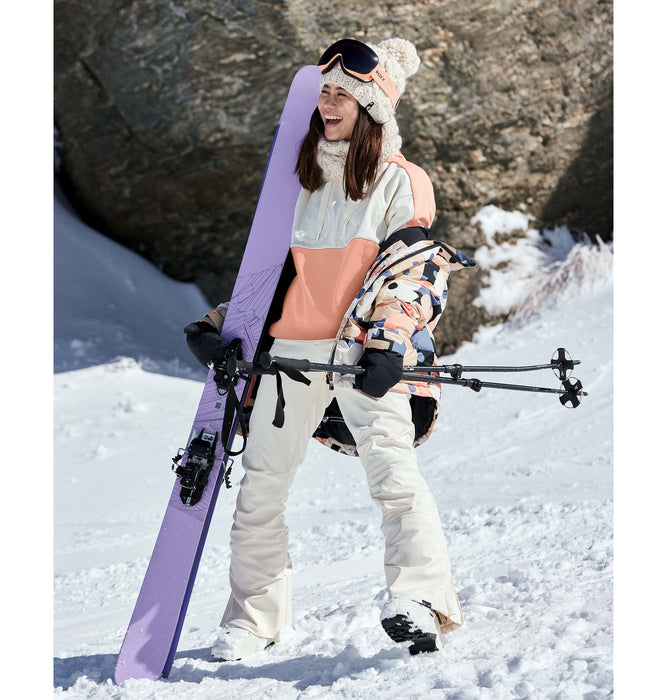 【OUTLET】保温 Roxy LIBERTY HOODIE スノーレイヤー