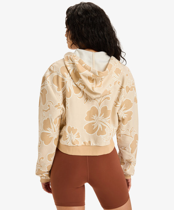 【OUTLET】【オンラインストア限定】Roxy RETRO SPORT LIFE HOODIE ジップアップフーディ