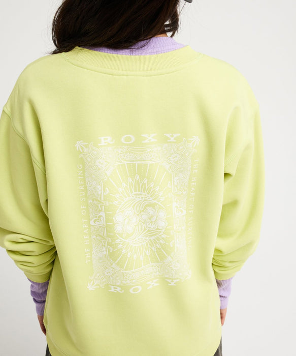 【オンラインストア・直営店限定】ROXY SURF STOKED CREW BRUSHED VINT スウェット トレーナー 長袖 【2026年秋冬モデル】