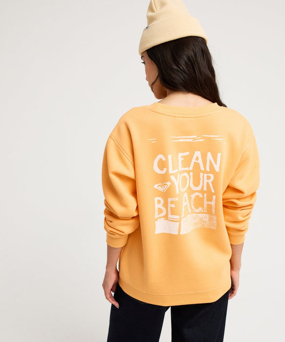 【オンラインストア・直営店限定】ROXY SURF STOKED CREW BRUSHED VINT スウェット トレーナー 長袖 【2026年秋冬モデル】