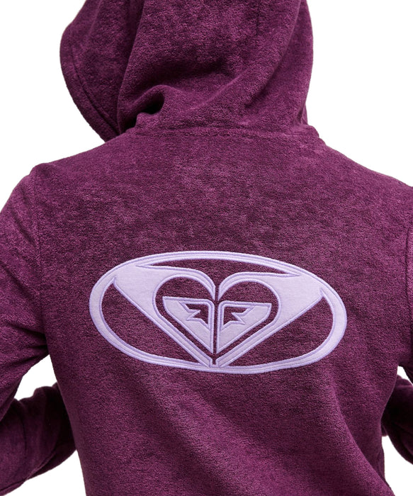 ROXY BEACHY KEEN FULL ZIP HOODIE オーバルロゴWジップフーディ スウェットパーカー 【2026年秋冬モデル】