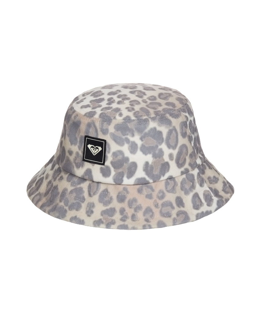 ROXY EARTHY SPIRIT SMALL CORD HAT ヒョウ柄コーデュロイハット
