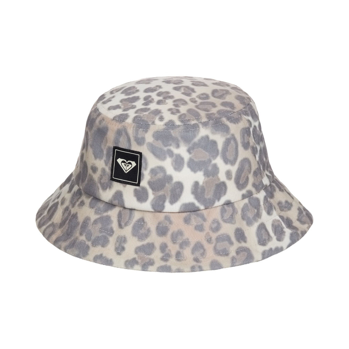 ROXY EARTHY SPIRIT SMALL CORD HAT ヒョウ柄コーデュロイハット