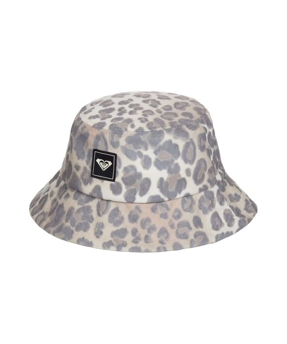 ROXY EARTHY SPIRIT SMALL CORD HAT ヒョウ柄コーデュロイハット 【2026年秋冬モデル】