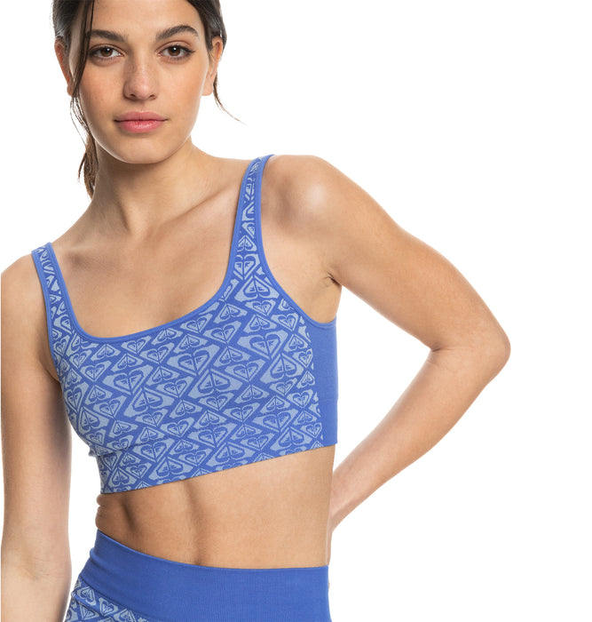 Roxy CHILLOUT SEAMLESS HEART BRA ブラトップ