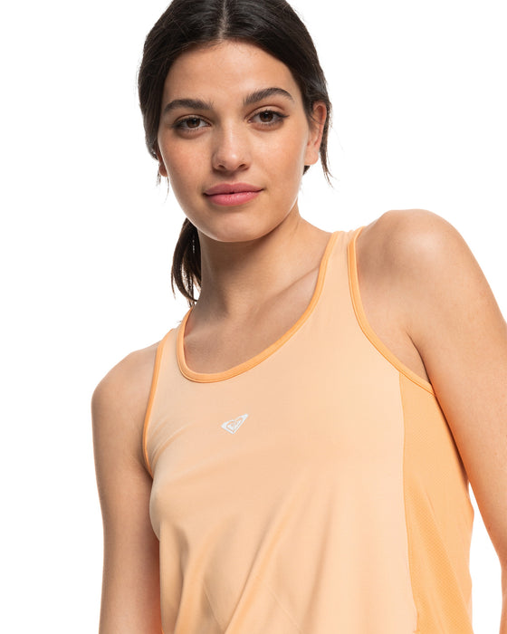 【OUTLET】Roxy 速乾 タンクトップ PURE PURSUIT MESH TANK