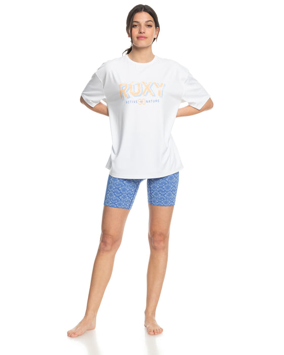 Roxy 速乾 UVカット Tシャツ BEACH BOUND TEE