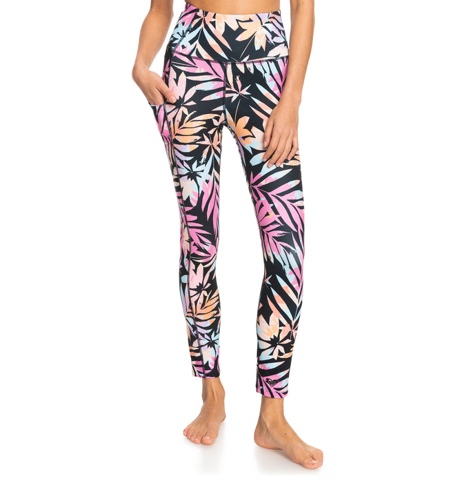 【BUY 2 20%OFF】【OUTLET】Roxy 速乾 レギンスHEART INTO IT ANKLE PT LEGGING