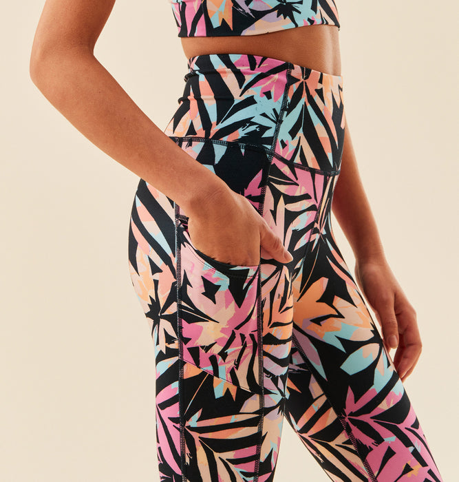 【BUY 2 20%OFF】【OUTLET】Roxy 速乾 レギンスHEART INTO IT ANKLE PT LEGGING