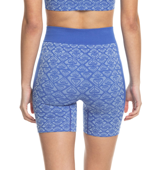 Roxy CHILLOUT SEAMLESS HEART SHORT バイクショーツ