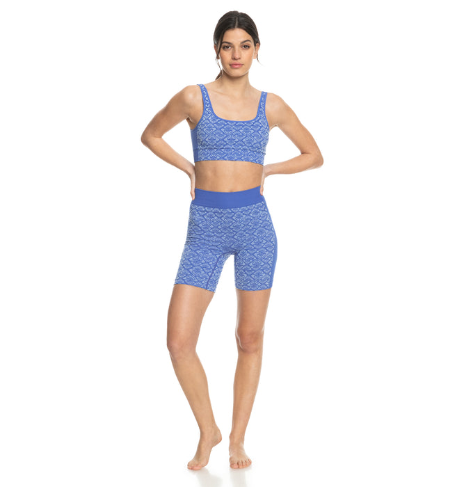 Roxy CHILLOUT SEAMLESS HEART SHORT バイクショーツ