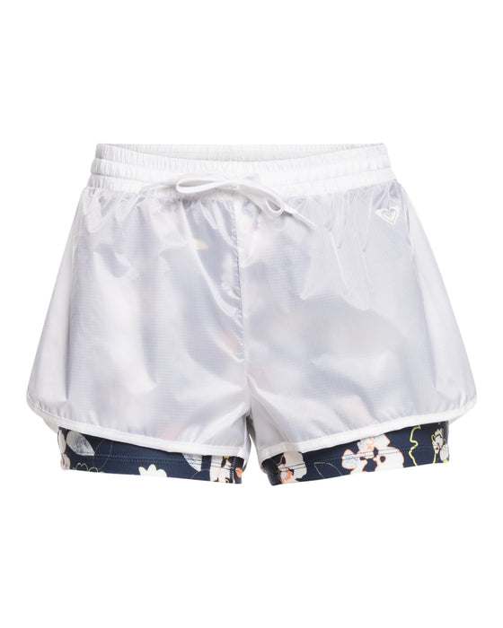 【OUTLET】Roxy 撥水 速乾 ショートパンツ PURE PURSUIT LAYERED SHORT