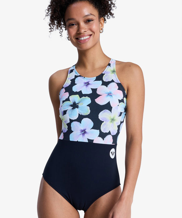 ROXY ウィメンズ FITNESS ROXY ACTIVE ONE PIECE MIX PT 水着 【2026年