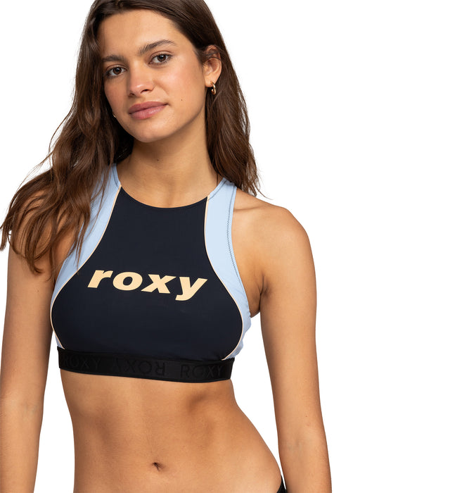 【直営店限定】Roxy 水着 トップ ROXY ACTIVE CROP TOP SD