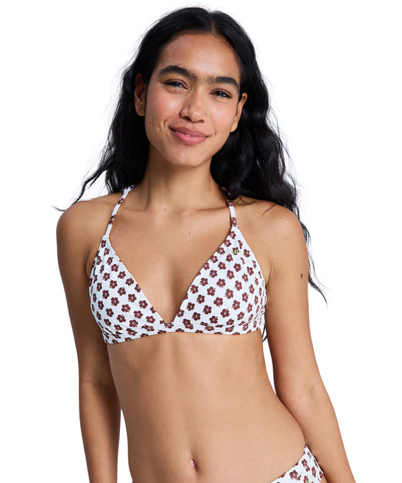 【OUTLET】Roxy ROXY PRO THE CUT BACK FIXEDTRI ウィメンズ ビキニトップ